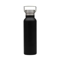 Splendid 22 Oz. Double Wall Stainless Steel Bottle (Q770111) -Qualityimprint Shop Q770111 black water bottles with logo 5