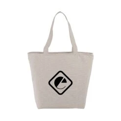 Cotton Maine Zippered Tote (8 Oz.) (Q770311)