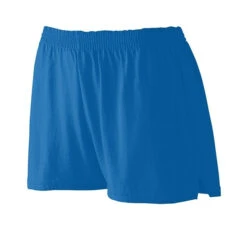 Augusta Drop Ship Girls Trim Fit Jersey Short (Q774011) 13 Augusta Drop Ship Girls Trim Fit Jersey Short (Q774011) -Qualityimprint Shop Q774011 royal shorts with logo 6