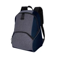 Atchison® Two-Tone On The Move Backpack (Q784332) -Qualityimprint Shop Q784332 navy backpacks with logo 5