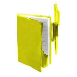 Clear-View Jotters With Pen (Q786811) 11 Clear-View Jotters With Pen (Q786811) -Qualityimprint Shop Q786811 yellow jotters with logo 6