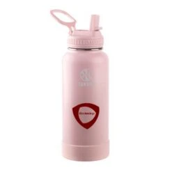 32 Oz. Takeya Actives Straw Lid Bottle - Blush (Q791622)