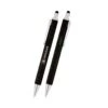 4-In-1 Carpenter Stylus Pen (Q793522) -Qualityimprint Shop Q793522 black stylus pens with logo 1