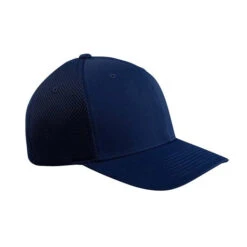 Flexfit® Adult Ultrafibre And Airmesh Cap (Q809622) -Qualityimprint Shop Q809622 Navy Caps with logo 9