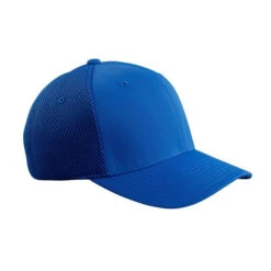 Flexfit® Adult Ultrafibre And Airmesh Cap (Q809622) -Qualityimprint Shop Q809622 Royal Caps with logo 8