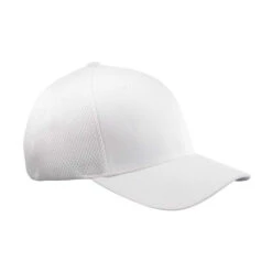 Flexfit® Adult Ultrafibre And Airmesh Cap (Q809622) -Qualityimprint Shop Q809622 WhiteCaps with logo 10