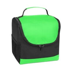 Non-Woven Thrifty Lunch Kooler Bag (Q813611) 9 Non-Woven Thrifty Lunch Kooler Bag (Q813611) -Qualityimprint Shop Q813611 black lime lunch box with logo 7