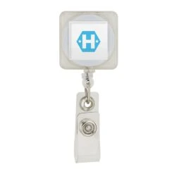Plastic Badge Holder With Clip (Q814311)