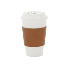 Tapley Cup Sleeves (Q819611) -Qualityimprint Shop Q819611 tan cup sleeves with logo 2