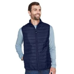 Core 365® Men's Prevail Packable Puffer Vest (Q819622)
