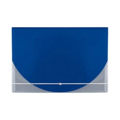 Color Flap Translucent Document Holder (Q821611) -Qualityimprint Shop Q821611 blue file organizers with logo 3
