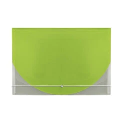 Color Flap Translucent Document Holder (Q821611) -Qualityimprint Shop Q821611 green file organizers with logo 4