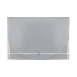 Color Flap Translucent Document Holder (Q821611) -Qualityimprint Shop Q821611 silver file organizers with logo 6