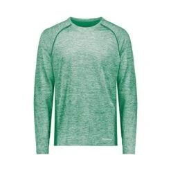 Holloway Electrify CoolCore® Long Sleeve T-Shirt (Q825222) -Qualityimprint Shop Q825222 kellyheather long sleeve t shirts with logo 8