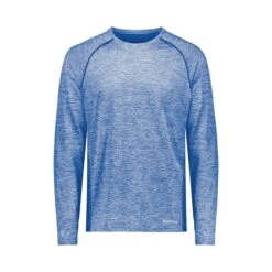 Holloway Electrify CoolCore® Long Sleeve T-Shirt (Q825222) -Qualityimprint Shop Q825222 royalheather long sleeve t shirts with logo 14