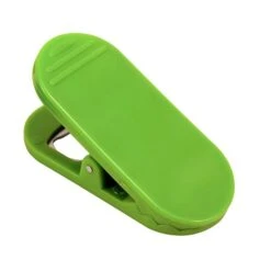 Magnetic Bottle Opener/Bag Clip (Q827611) -Qualityimprint Shop Q827611 green clips with logo 2