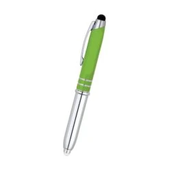 Ballpoint Pen / Stylus / LED Light (Q82965) -Qualityimprint Shop Q82965 lime blank pens withlogo 3