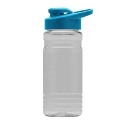 20 Oz. Clear Sports Bottle - Drink-Thru Lid (Q832722) -Qualityimprint Shop Q832722 Plastic Sports Bottles with logo 5