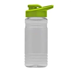 20 Oz. Clear Sports Bottle - Drink-Thru Lid (Q832722) -Qualityimprint Shop Q832722 Plastic Sports Bottles with logo 7
