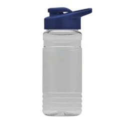 20 Oz. Clear Sports Bottle - Drink-Thru Lid (Q832722) -Qualityimprint Shop Q832722 Plastic Sports Bottles with logo 8