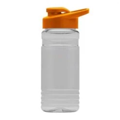 20 Oz. Clear Sports Bottle - Drink-Thru Lid (Q832722) -Qualityimprint Shop Q832722 Plastic Sports Bottles with logo 9