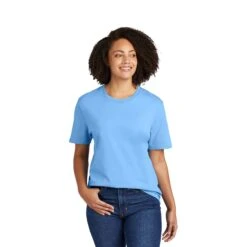 Allmade® Unisex Organic Cotton Tee (Q834332) -Qualityimprint Shop Q834332 acticblue organic cotton t shirts with logo 14