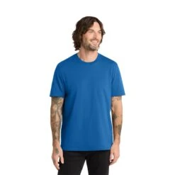 Allmade® Unisex Organic Cotton Tee (Q834332) -Qualityimprint Shop Q834332 beaconblue organic cotton t shirts with logo 13