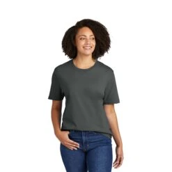 Allmade® Unisex Organic Cotton Tee (Q834332) -Qualityimprint Shop Q834332 terraingrey organic cotton t shirts with logo 4