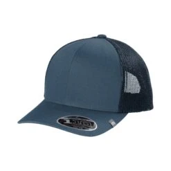 TravisMathew Cruz Trucker Cap (Q839722) -Qualityimprint Shop Q839722 indigo caps with logo 3