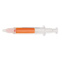 Syringe Highlighter (Q84737) -Qualityimprint Shop Q84737 orange highlighters with logo 3