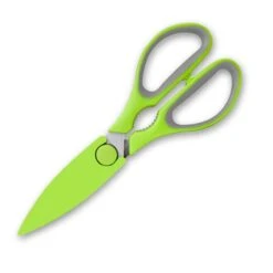 Utility Scissors With Magnetic Holder (Q850511) 6 Utility Scissors With Magnetic Holder (Q850511) -Qualityimprint Shop Q850511 green scissors with logo 2