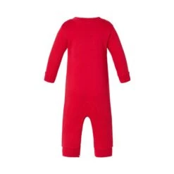 Rabbit Skins Infant Fleece One-Piece (Q852332) 18 Rabbit Skins Infant Fleece One-Piece (Q852332) -Qualityimprint Shop Q852332 red onesies with logo 8