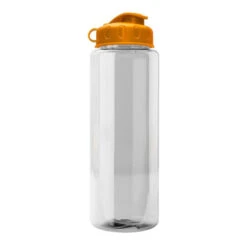 32 Oz. Guzzler Transparent Bottle - Flip Lid (Q853722) -Qualityimprint Shop Q853722 blank plastic sports bottles with logo 4