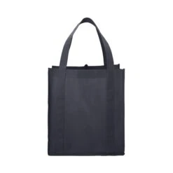Little Juno Non-Woven Grocery Tote (Q862322) -Qualityimprint Shop Q862322 black grocery bags with logo 16