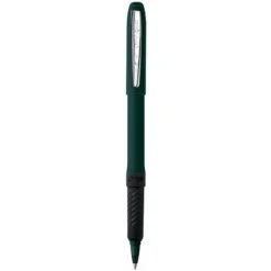 BIC® Grip Roller Pen (Q86276) -Qualityimprint Shop Q86276 forestgreen black clipup open pens with logo 7
