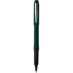 BIC® Grip Roller Pen (Q86276) -Qualityimprint Shop Q86276 green black clipup open pens with logo 6