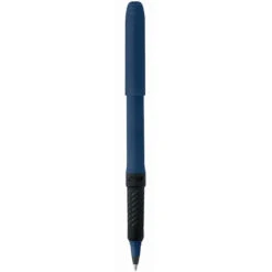 BIC® Grip Roller Pen (Q86276) -Qualityimprint Shop Q86276 navy black clipdown open pens with logo 4