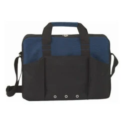 Economic Force Brief (Q864765) -Qualityimprint Shop Q864765 navy briefcases with logo 4