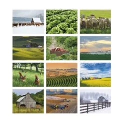Agriculture - Spiral (Q869811) -Qualityimprint Shop Q869811 white months calendars withlogo 4