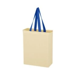 Natural Cotton Canvas Grocery Tote Bags (Q872711) -Qualityimprint Shop Q872711 royal canvas bags with logo 3