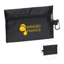 Zippered Ripstop Utility Bag With Carabiner (Q884322)