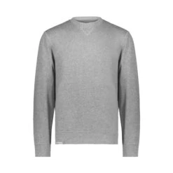 Holloway Eco Revive™ Ventura Soft Knit Crew (Q885222) -Qualityimprint Shop Q885222 greyheather long sleeve t shirts with logo 6