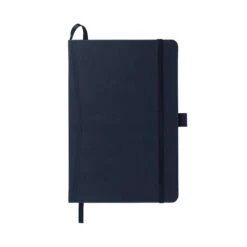 Pedova™ JournalBook™ Pocket Bound Journals (Q889311) -Qualityimprint Shop Q889311 navy blank journals withlogo 3