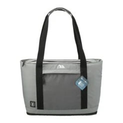 Arctic Zone® Repreve® 25-50 Can Expandable Cooler (Q894622) -Qualityimprint Shop Q894622 gray front coolerbags withlogo 3