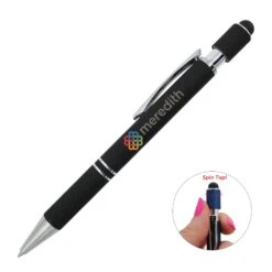 Halcyon® Executive Metal Spin Top Pen With Stylus FC (Q895922)