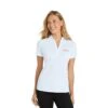 Port Authority® Ladies Silk Touch™ Performance Polo (Q897922) -Qualityimprint Shop Q897922 white polo shirts with logo 1