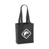 Mini Elm Non-Woven Tote Bags (Q901411) 14 Mini Elm Non-Woven Tote Bags (Q901411) -Qualityimprint Shop Q901411 black totebags withlogo beautyshot 1