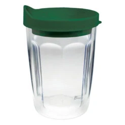 14 Oz. Thermal Travel Tumbler - Clear Film Insert (Q901522) -Qualityimprint Shop Q901522 forestgreen tumblers wit logo 4