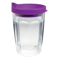14 Oz. Thermal Travel Tumbler - Clear Film Insert (Q901522) -Qualityimprint Shop Q901522 purple tumblers wit logo 10
