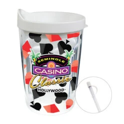 14 Oz. Thermal Travel Tumbler - Clear Film Insert (Q901522)